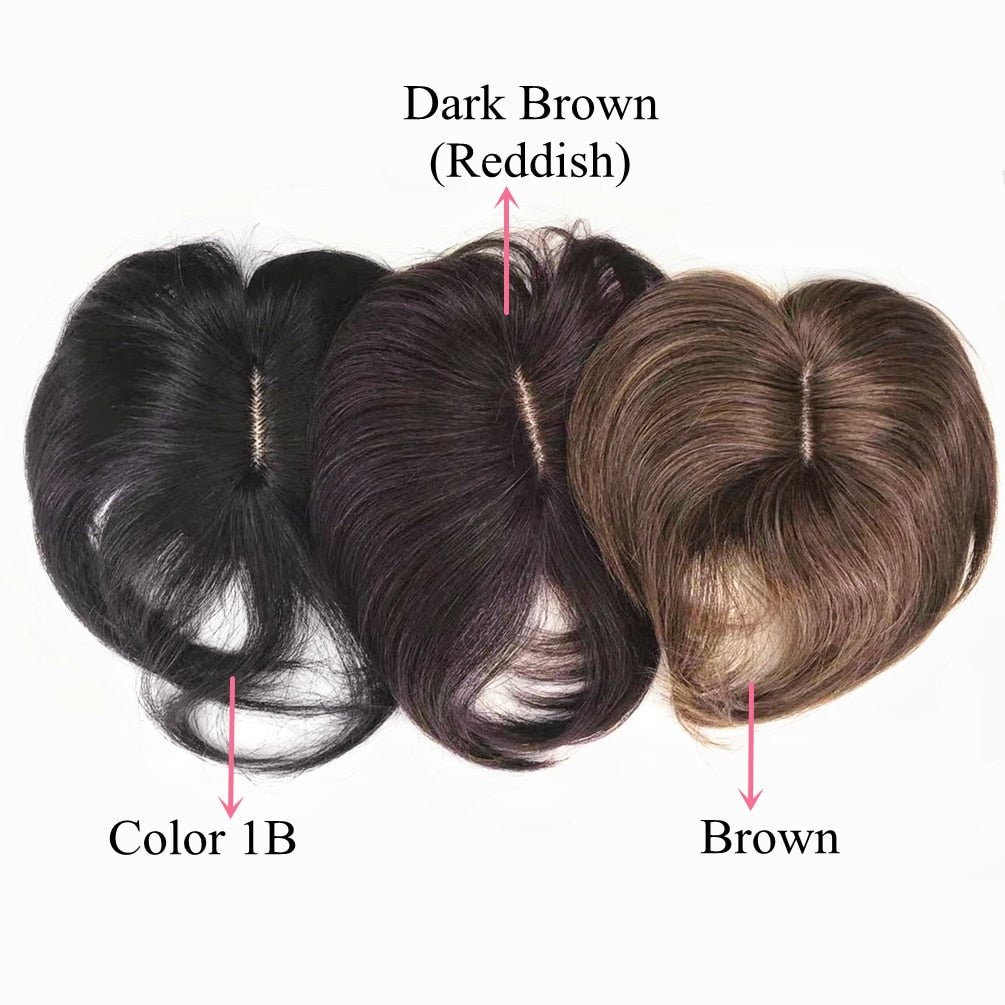 Body Wave 100% Brazilian Human Hair Toppers - HairNjoy