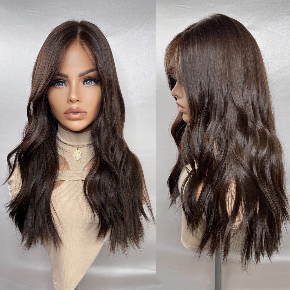 Brazilian Human Hair Natural Dark Brown - HairNjoy