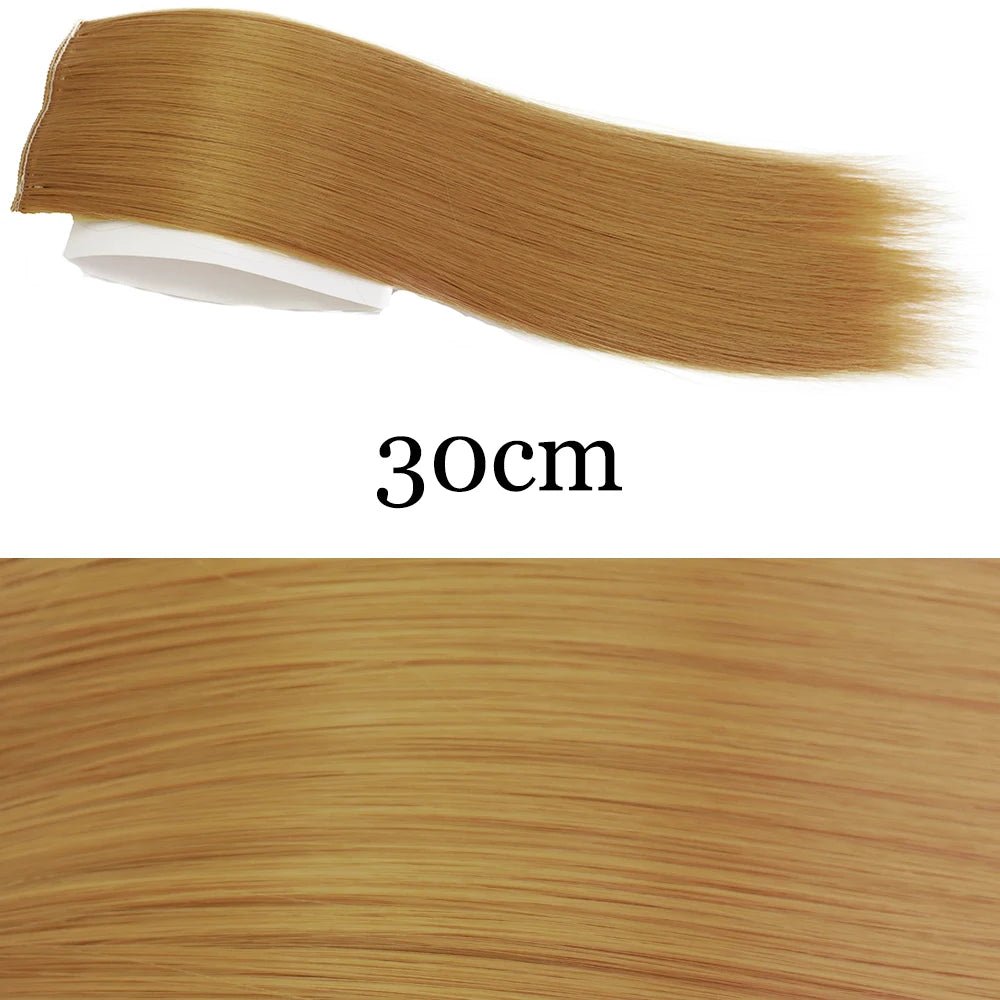 Clip-In Hair Extensions Top Side Cover - HairNjoy