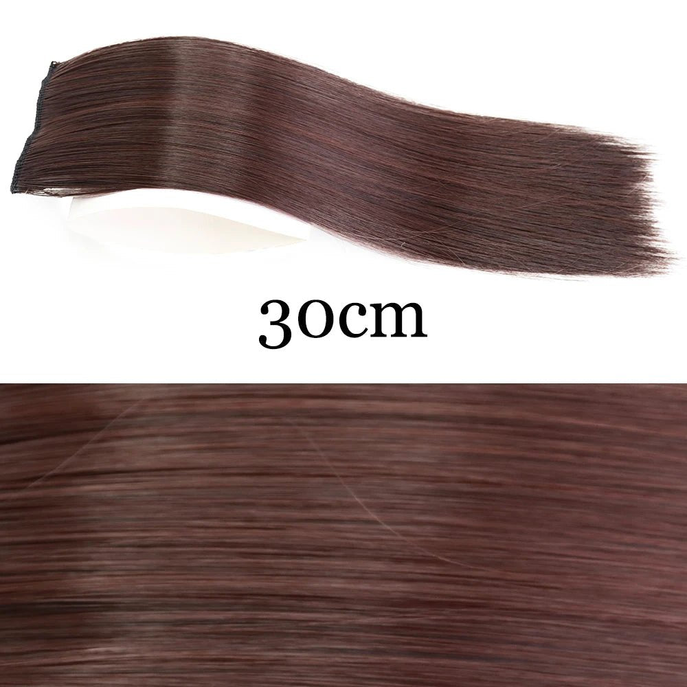 Clip-In Hair Extensions Top Side Cover - HairNjoy