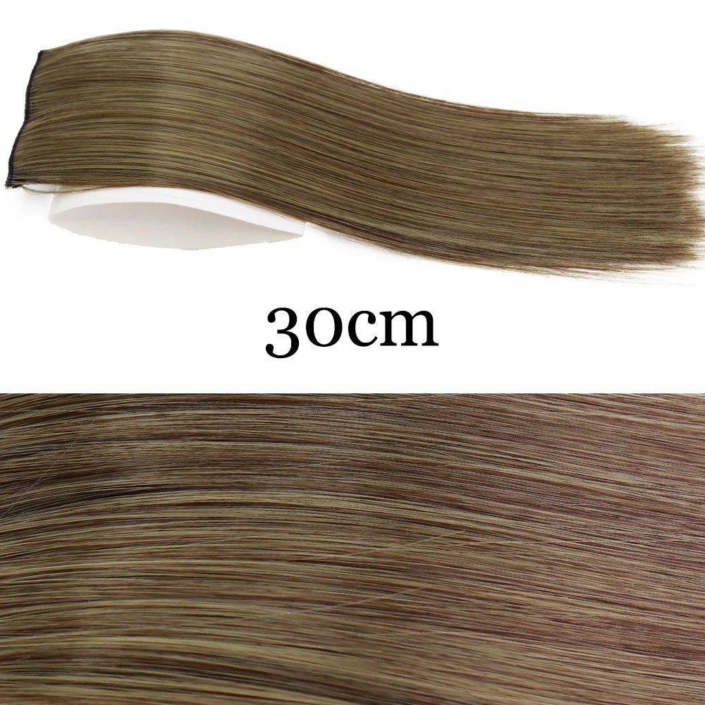 Clip-In Hair Extensions Top Side Cover - HairNjoy