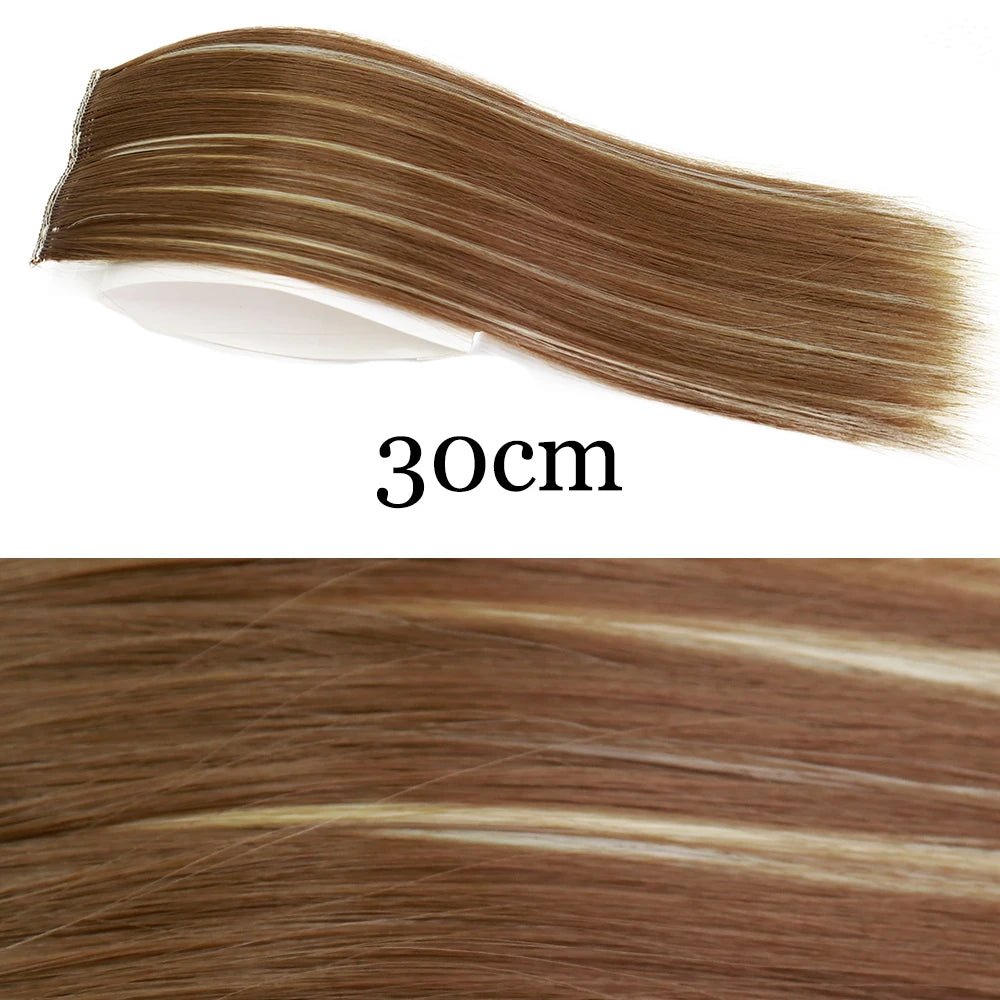 Clip-In Hair Extensions Top Side Cover - HairNjoy