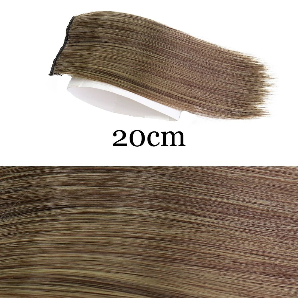 Clip-In Hair Extensions Top Side Cover - HairNjoy