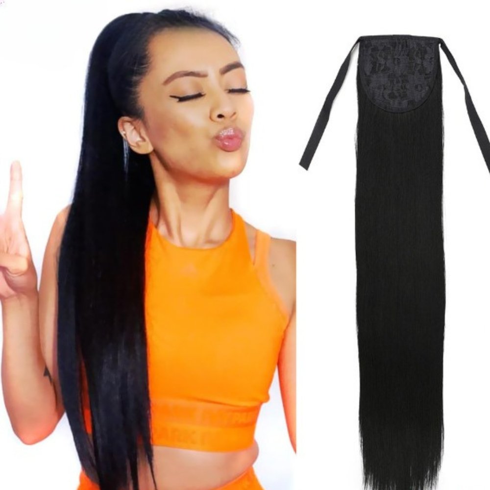 Curly Ponytail Hair Extension Clip - HairNjoy