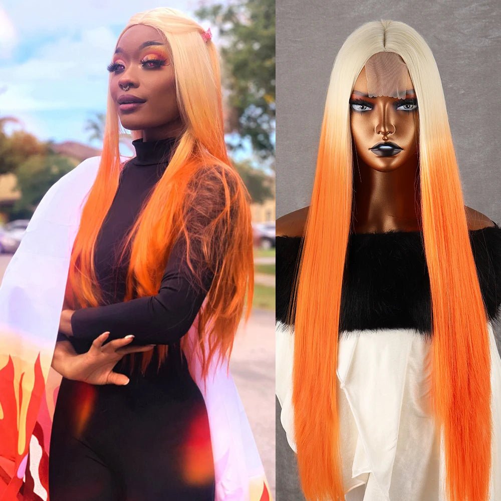 Glamorous Straight Lace Front Wig - HairNjoy