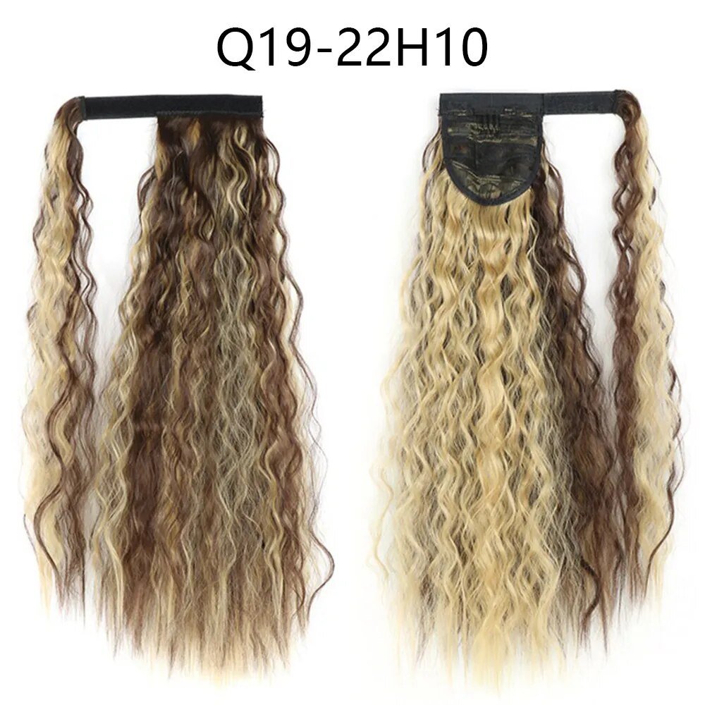 Long Corn Ponytail Wrap Hair Extension - HairNjoy