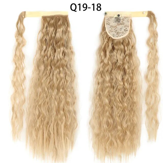 Long Corn Ponytail Wrap Hair Extension - HairNjoy