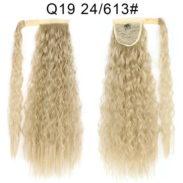 Long Corn Ponytail Wrap Hair Extension - HairNjoy
