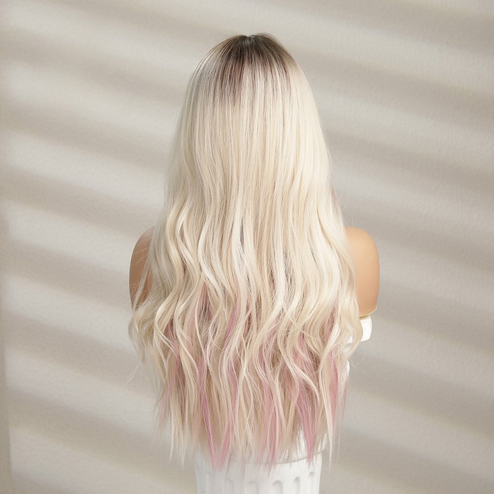 Long Wavy Synthetic Ombre Wigs - HairNjoy