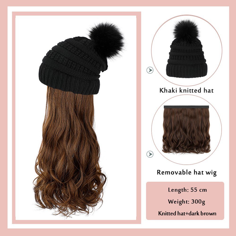 Removable Hair Extension with Adjustable Cap - HairNjoy