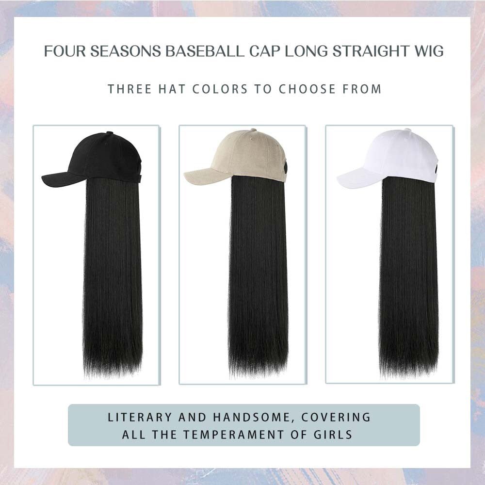 Removable Hair Extension with Adjustable Cap - HairNjoy