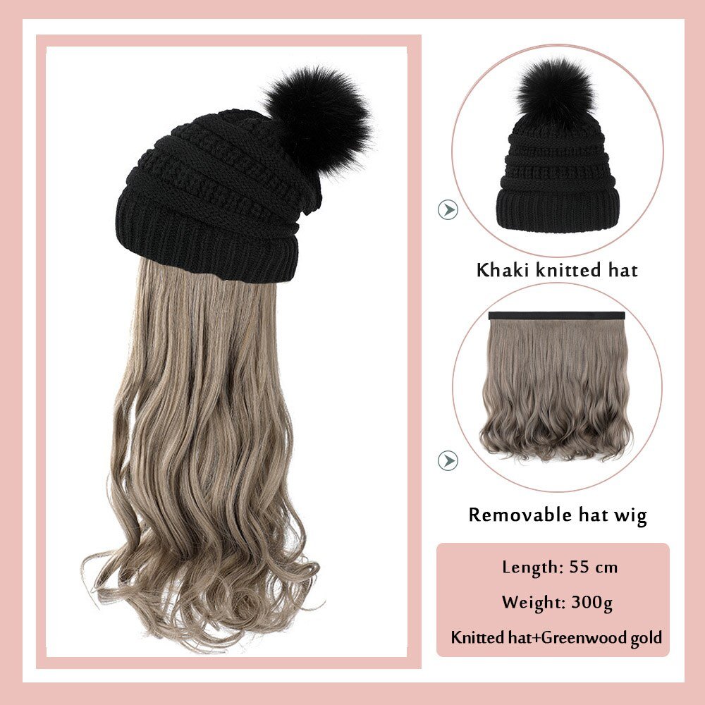 Removable Hair Extension with Adjustable Cap - HairNjoy