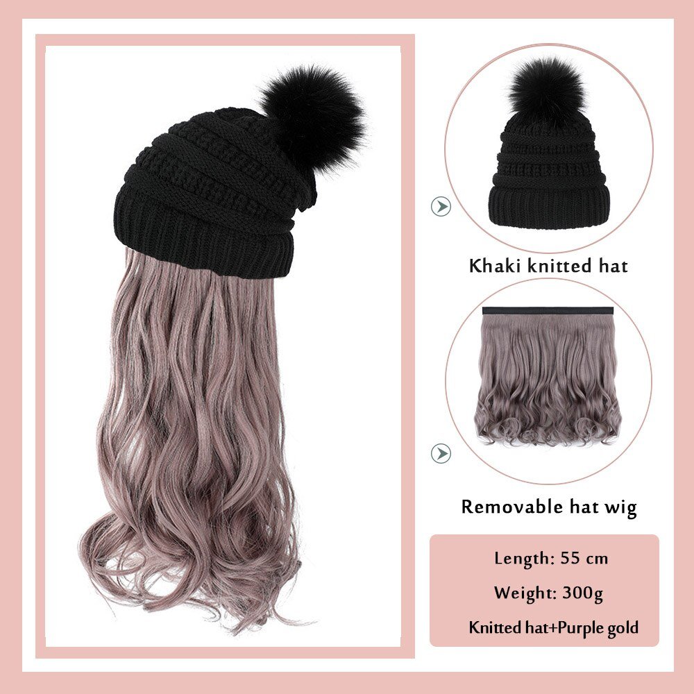 Removable Hair Extension with Adjustable Cap - HairNjoy