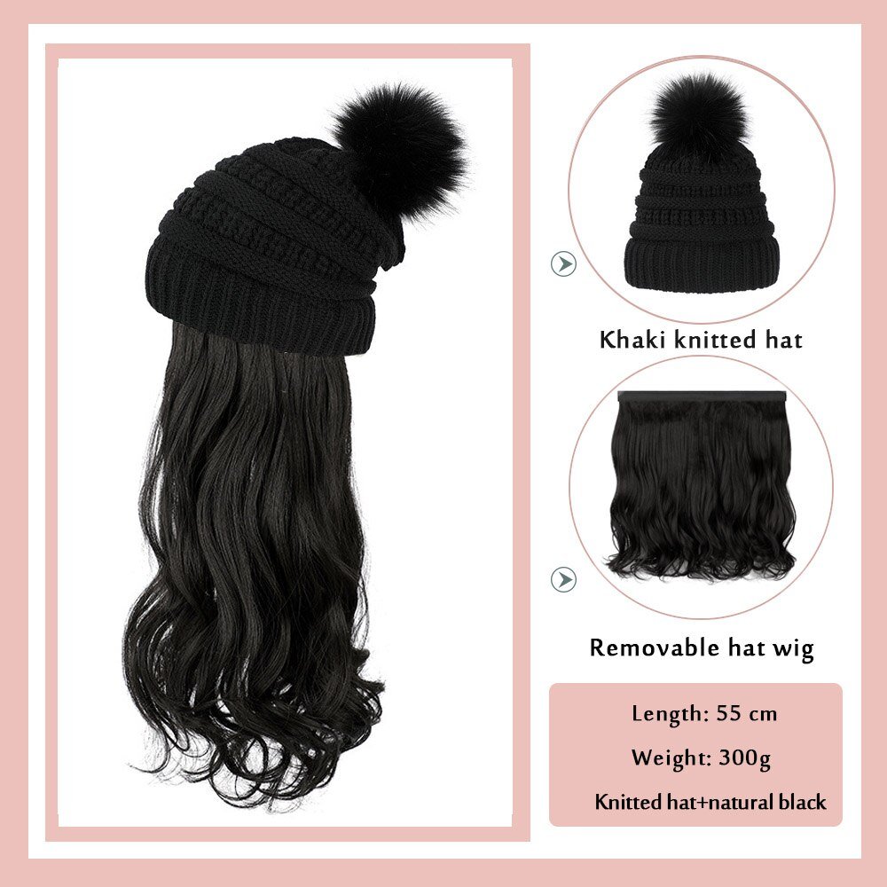 Removable Hair Extension with Adjustable Cap - HairNjoy