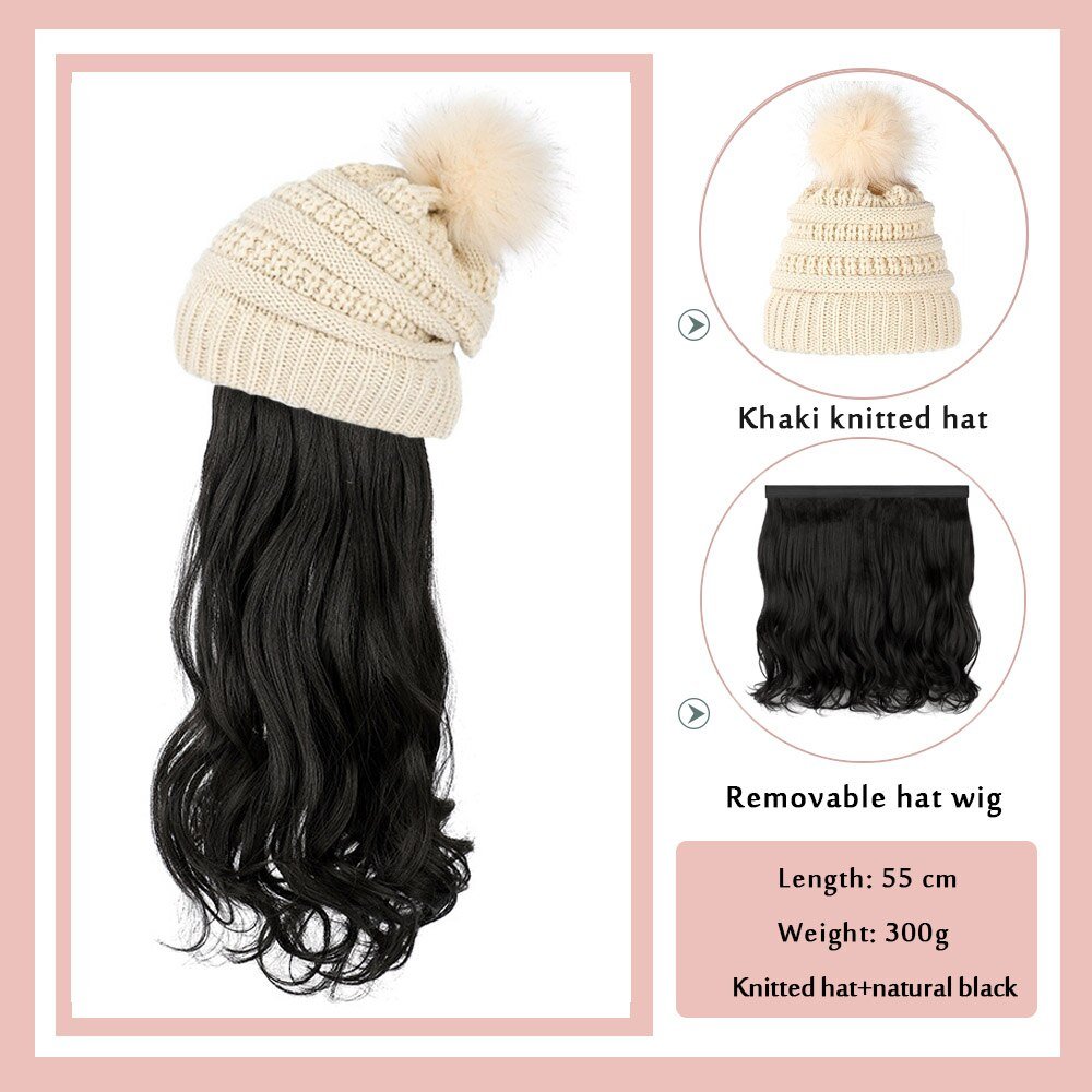 Removable Hair Extension with Adjustable Cap - HairNjoy