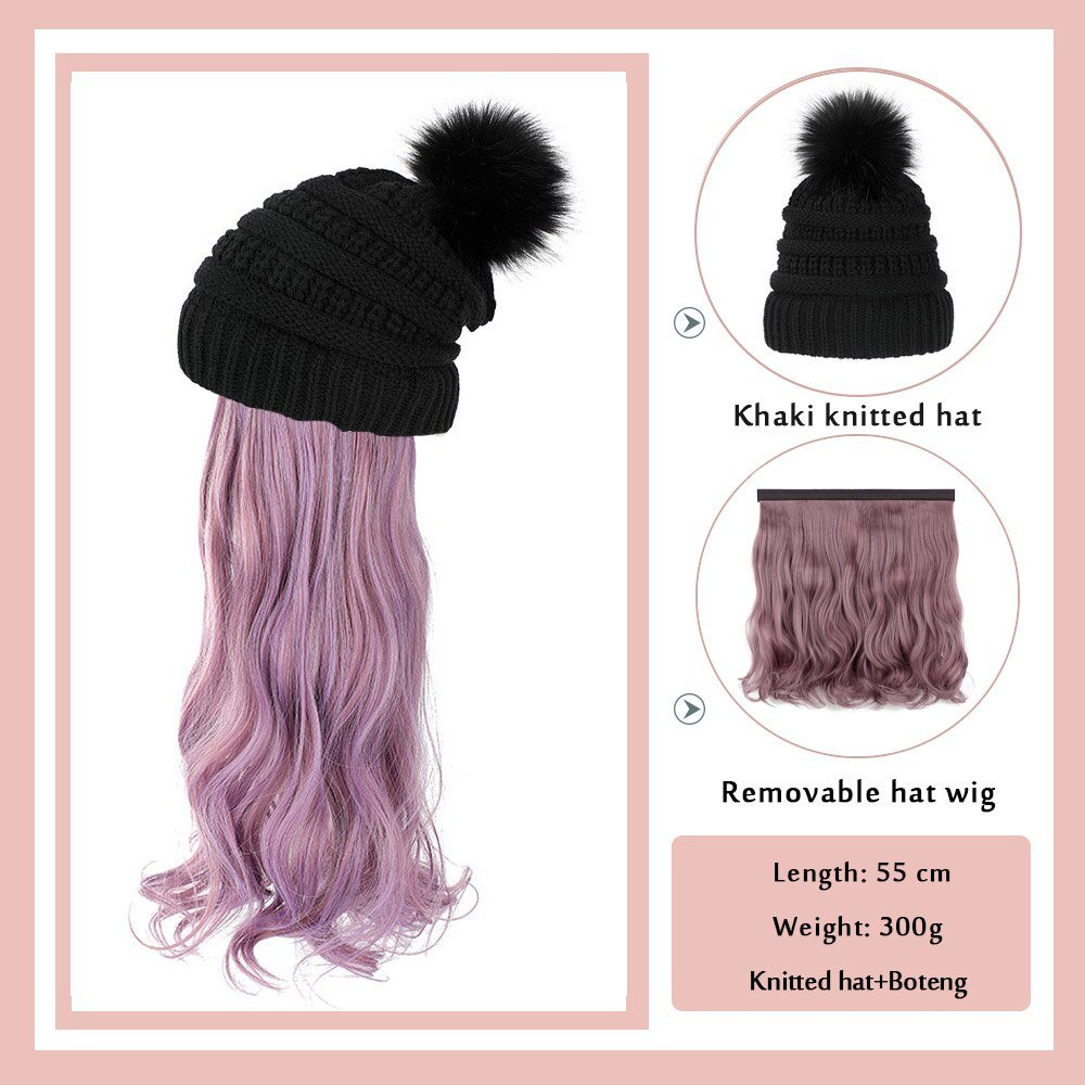 Removable Hair Extension with Adjustable Cap - HairNjoy