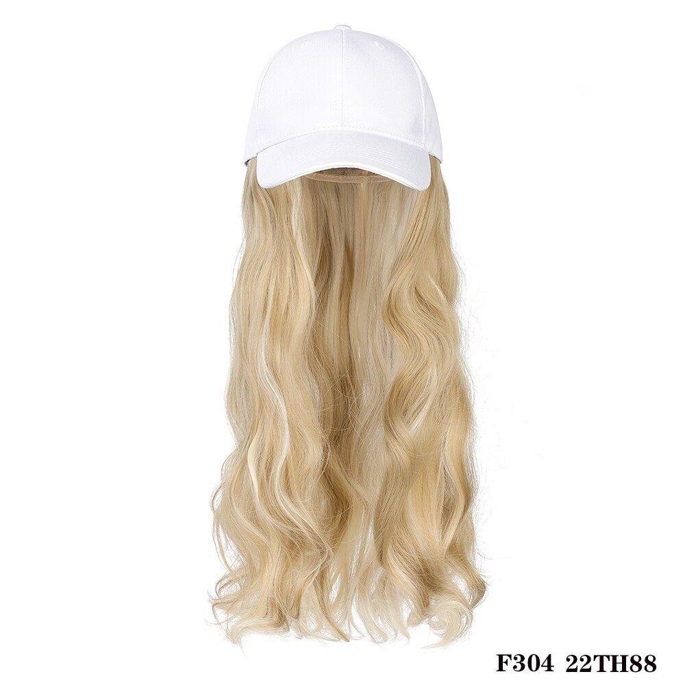 Removable Hair Extension with Baseball Cap - HairNjoy