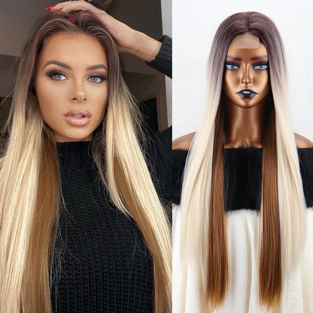 Stylish Straight Synthetic Wig - HairNjoy