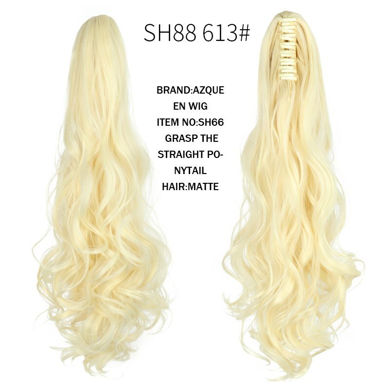 Synthetic Claw Clip in Ponytails - HairNjoy