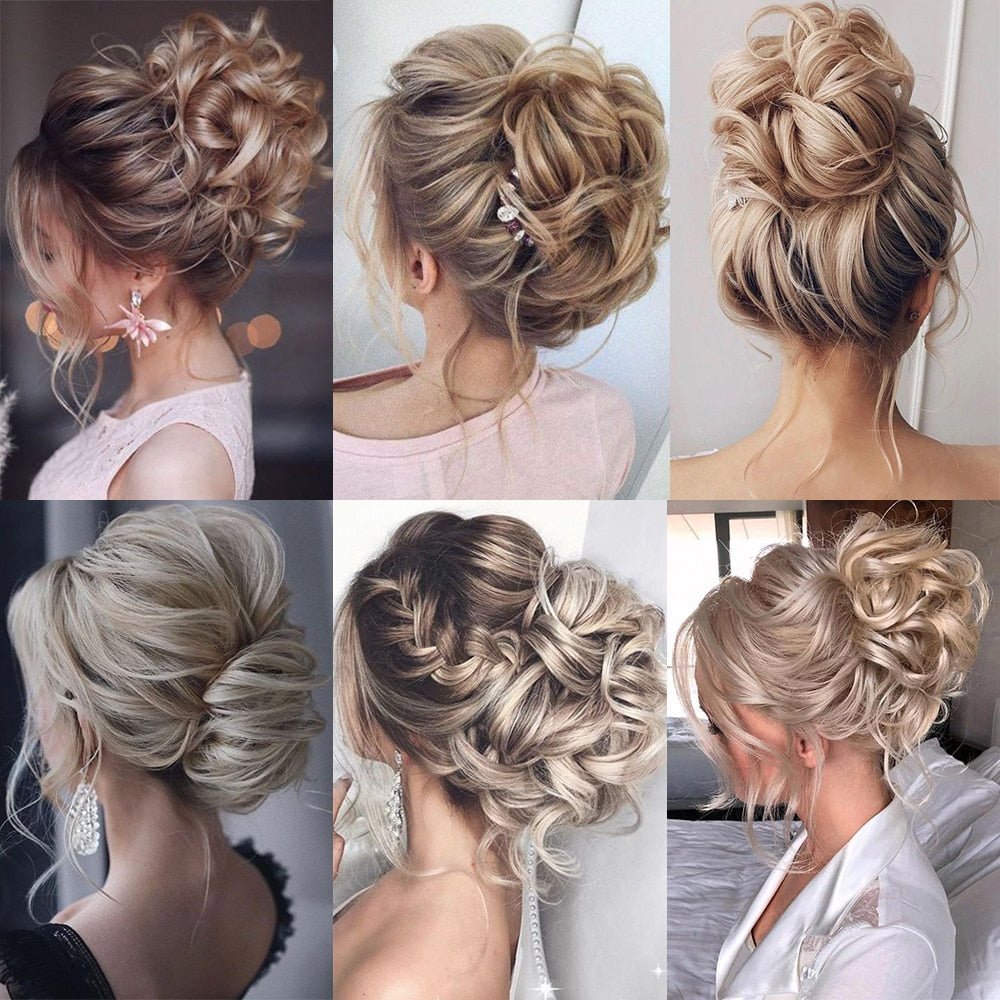 Synthetic Hair Messy Buns - HairNjoy