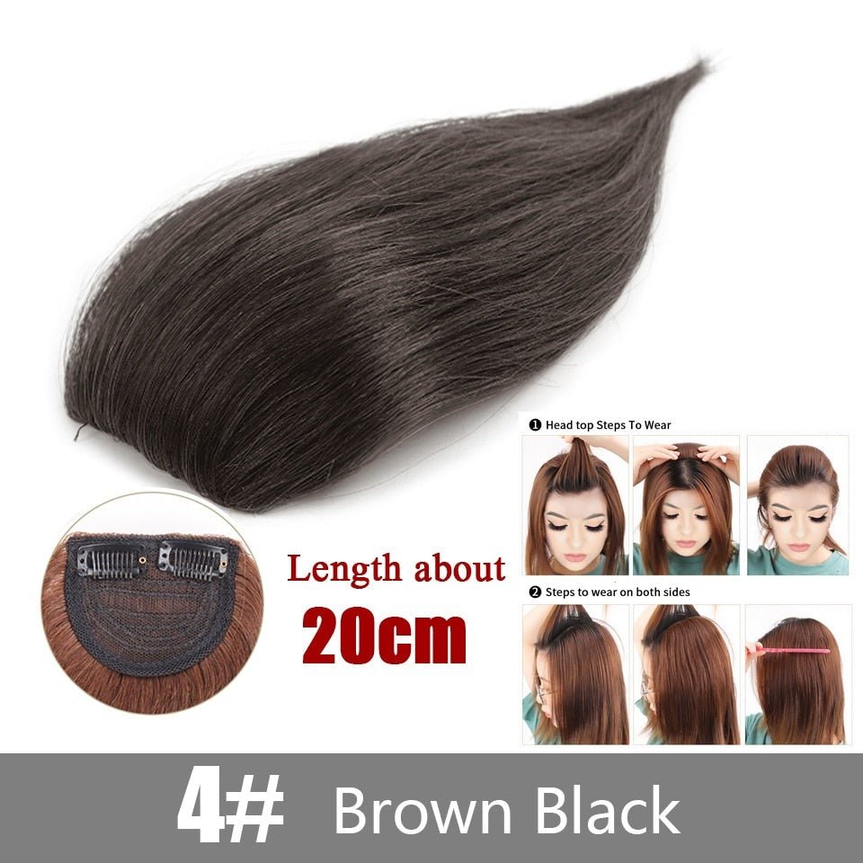 Synthetic Invisible Pad High Straight Volume Hair Up Comb - HairNjoy
