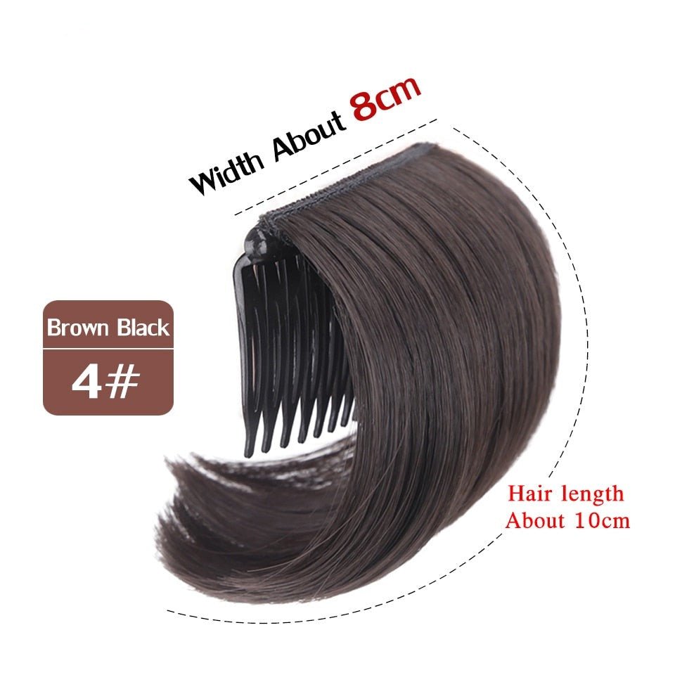 Synthetic Invisible Pad High Straight Volume Hair Up Comb - HairNjoy