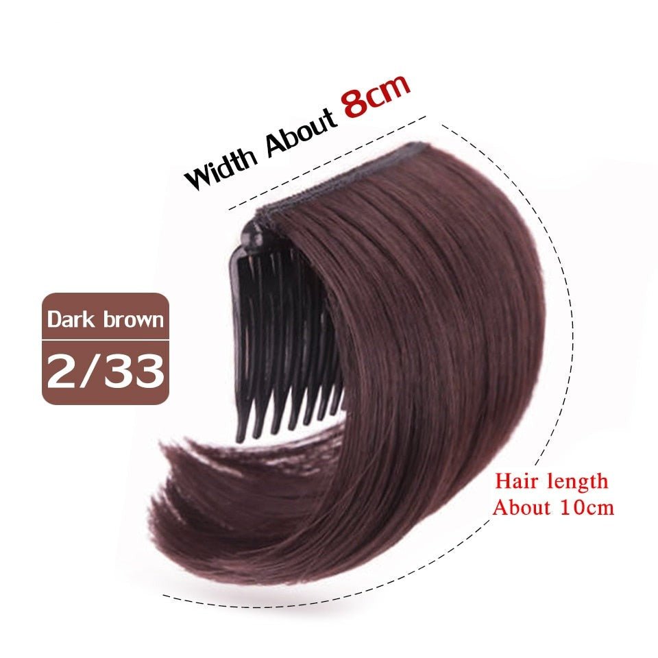 Synthetic Invisible Pad High Straight Volume Hair Up Comb - HairNjoy