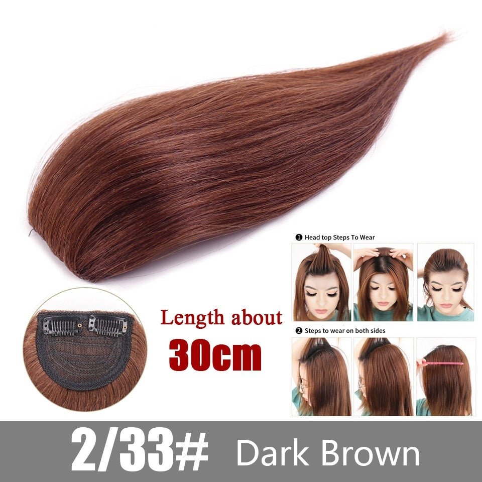 Synthetic Invisible Pad High Straight Volume Hair Up Comb - HairNjoy