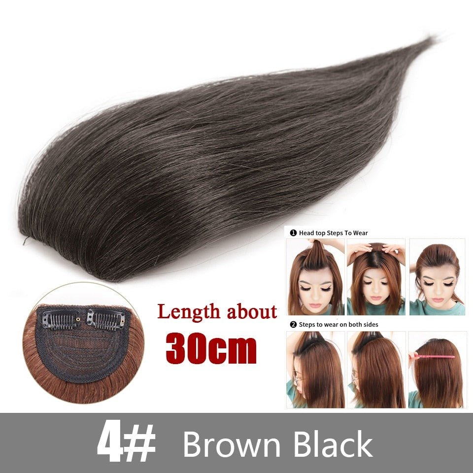 Synthetic Invisible Pad High Straight Volume Hair Up Comb - HairNjoy