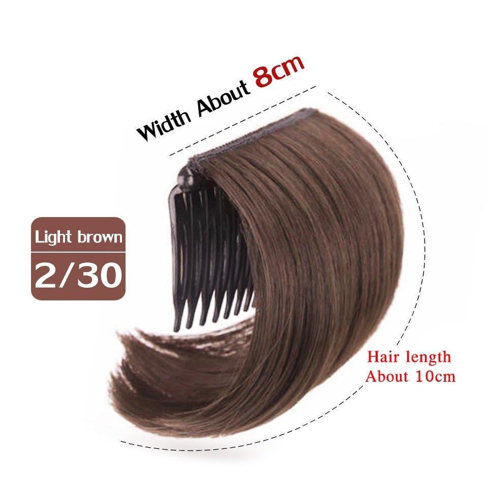 Synthetic Invisible Pad High Straight Volume Hair Up Comb - HairNjoy