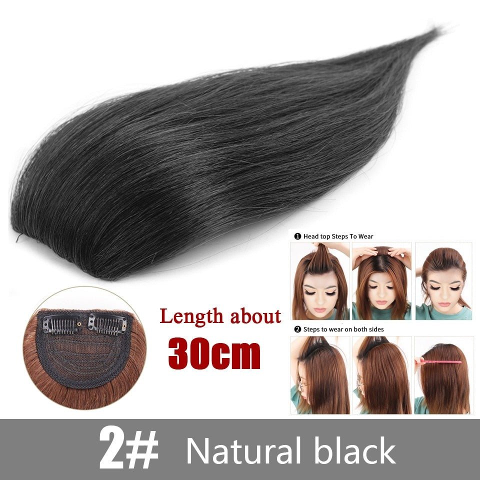 Synthetic Invisible Pad High Straight Volume Hair Up Comb - HairNjoy