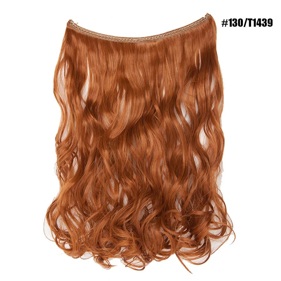 Synthetic Invisible Wire Hairpieces Hair Extension - HairNjoy