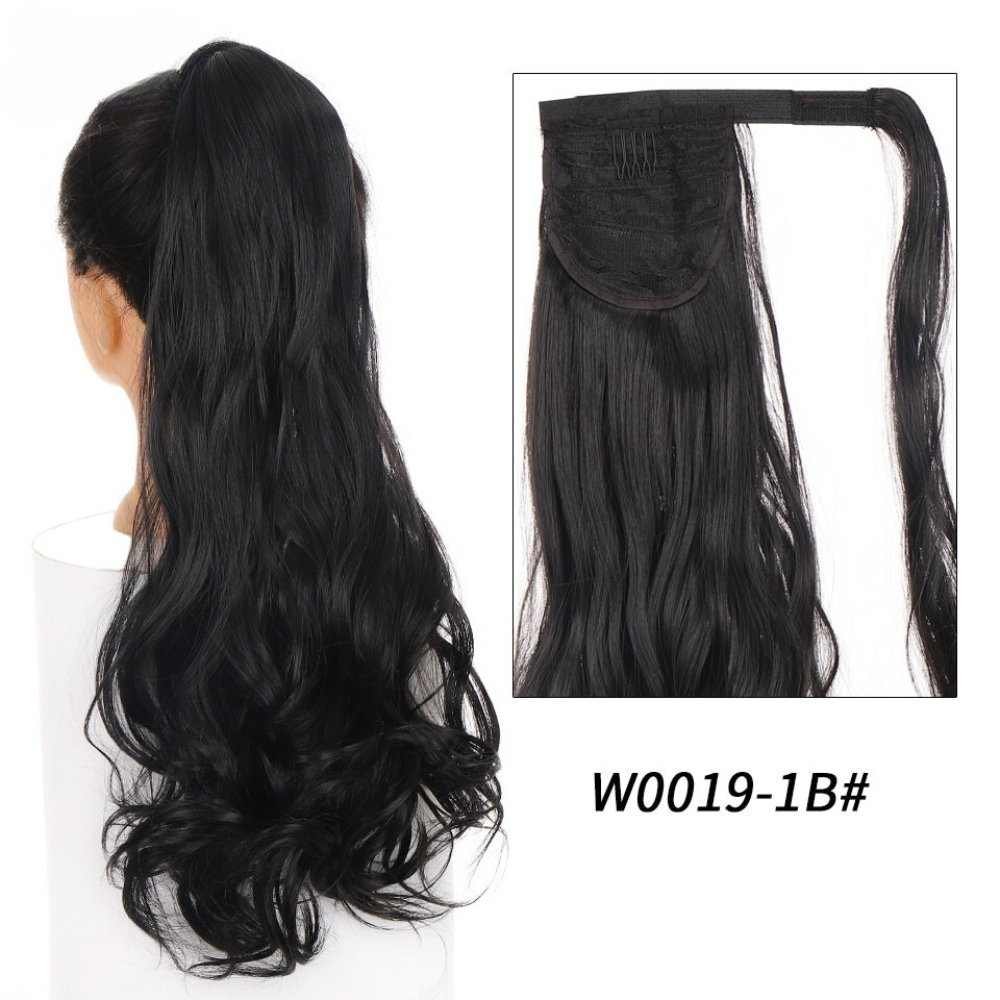 Synthetic Long Wavy Clip Ponytail Hair Extension - HairNjoy