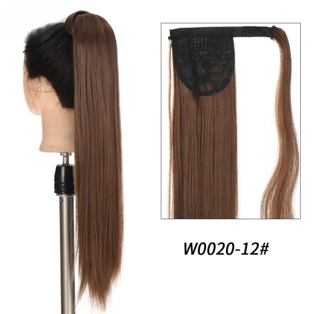 Synthetic Long Wavy Clip Ponytail Hair Extension - HairNjoy