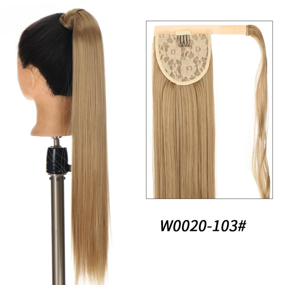 Synthetic Long Wavy Clip Ponytail Hair Extension - HairNjoy