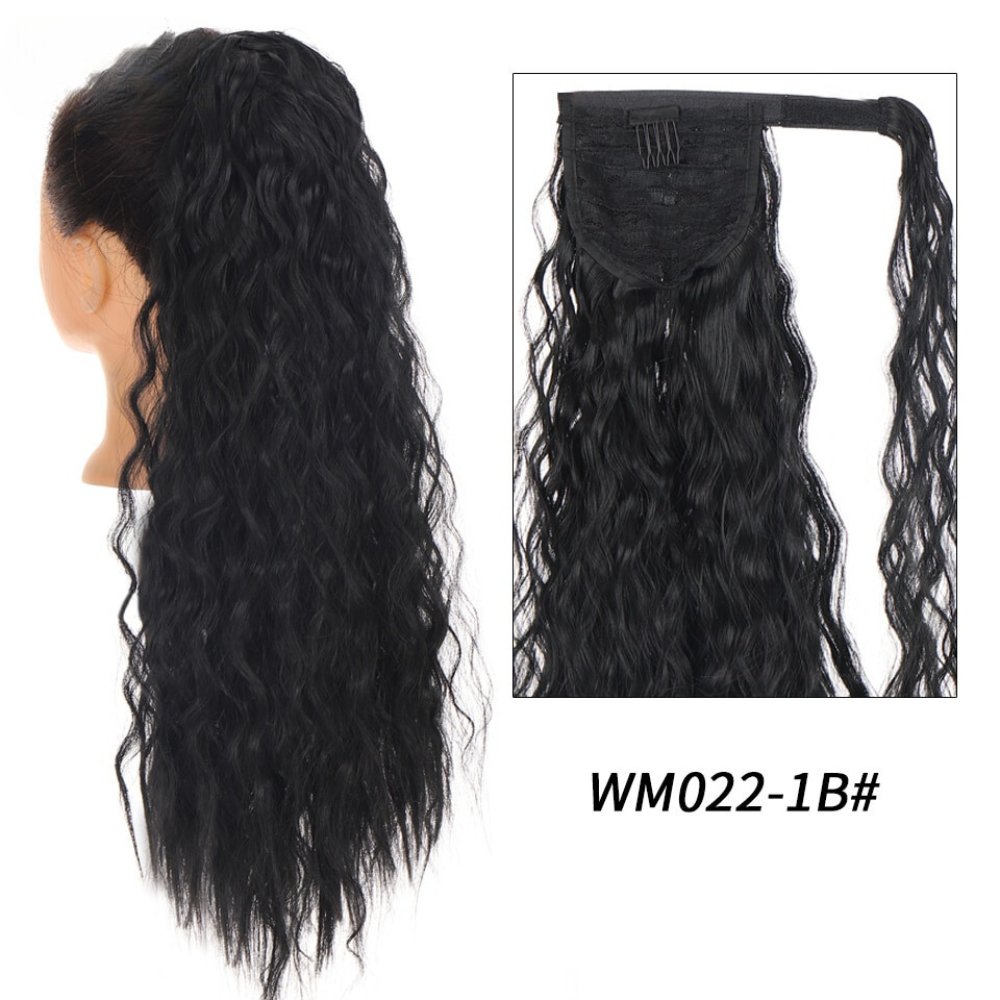 Synthetic Long Wavy Clip Ponytail Hair Extension - HairNjoy