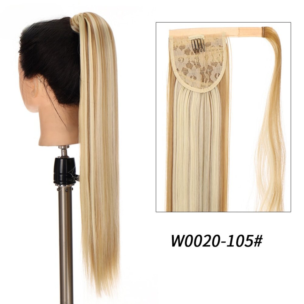 Synthetic Long Wavy Clip Ponytail Hair Extension - HairNjoy