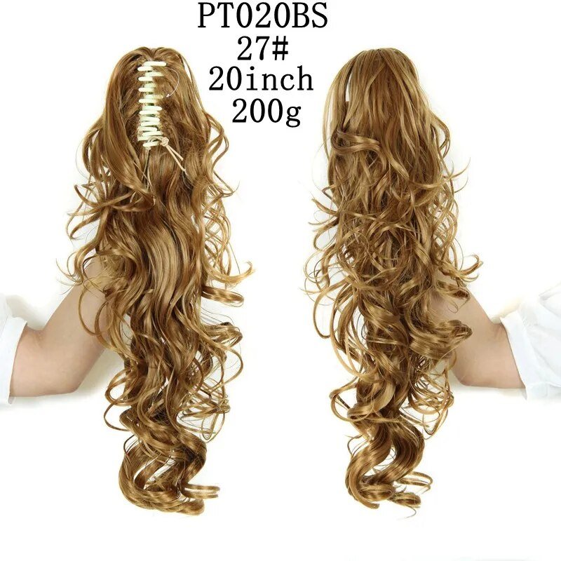 Synthetic Ponytail Clip in Wavy Hair Extension - HairNjoy