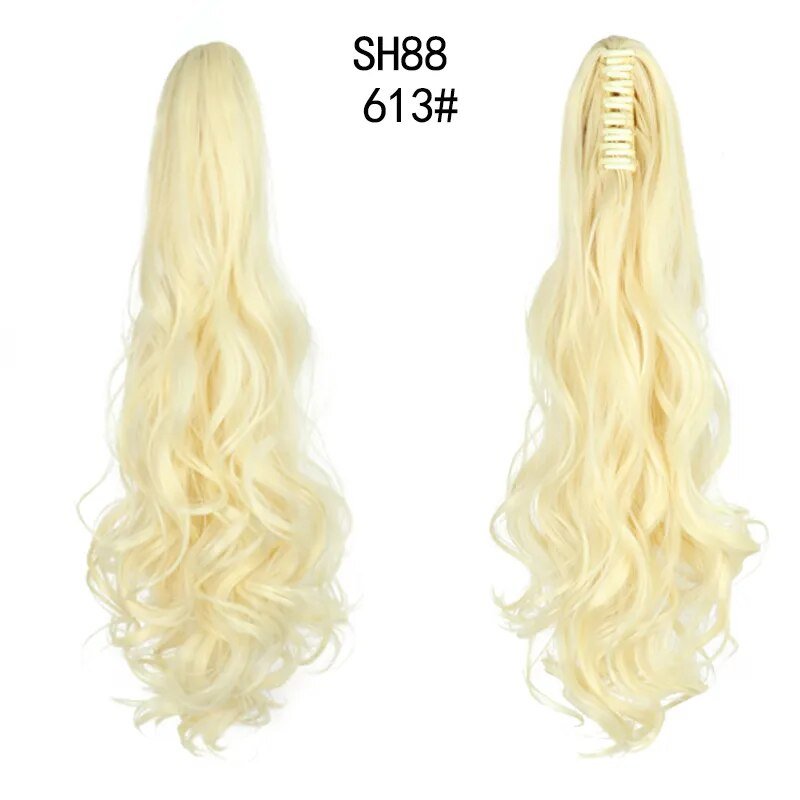 Synthetic Ponytail Clip in Wavy Hair Extension - HairNjoy