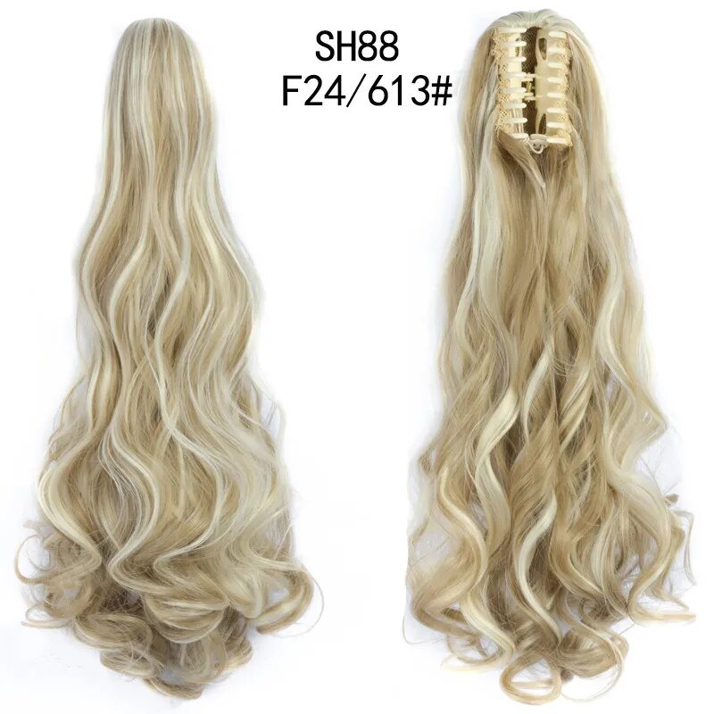 Synthetic Ponytail Clip in Wavy Hair Extension - HairNjoy