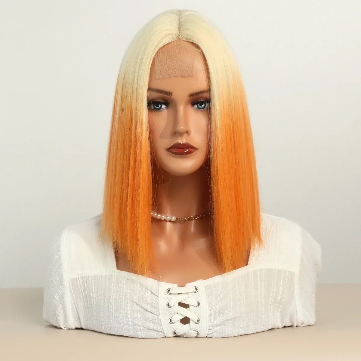 Trendy Bob Style Synthetic Wig - HairNjoy