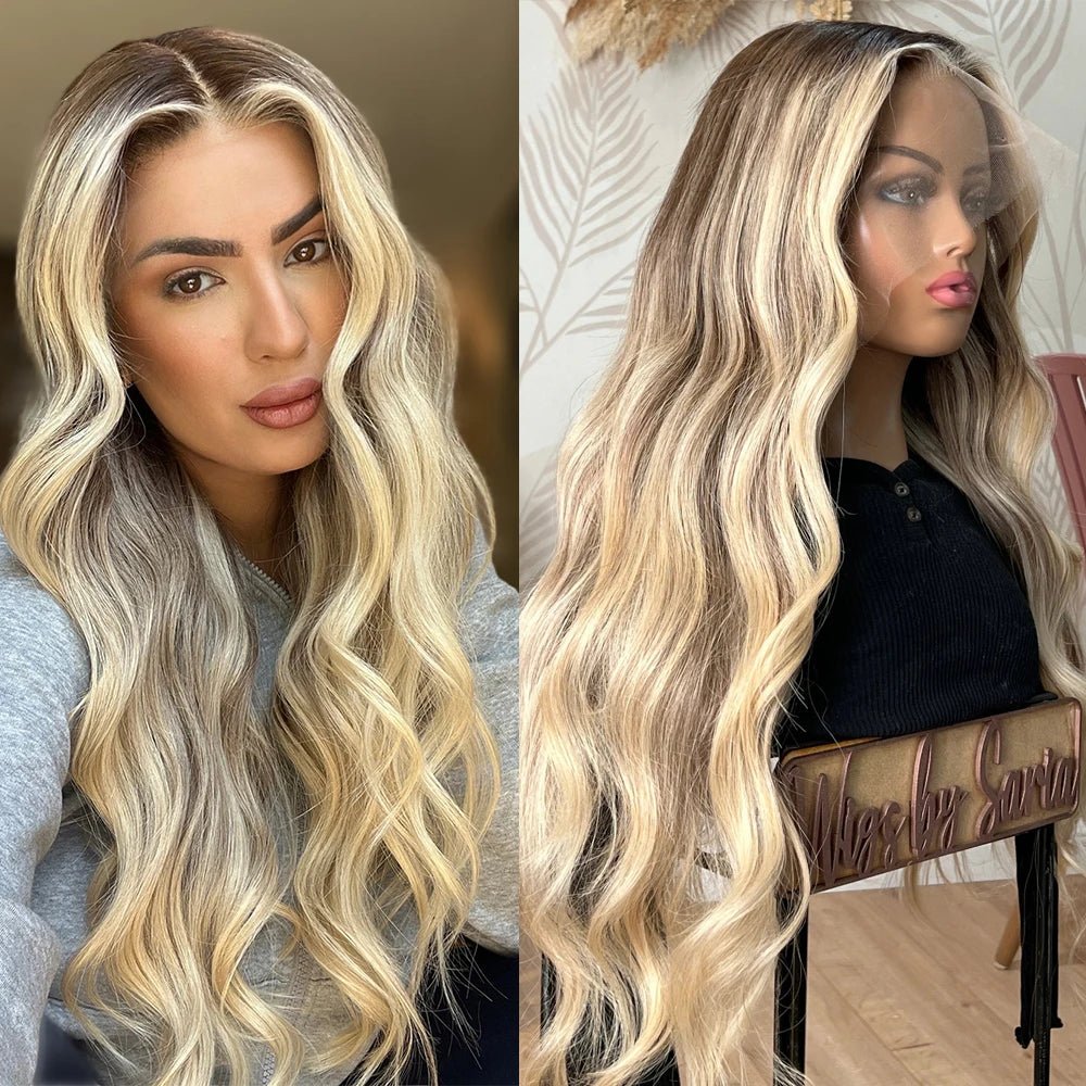 Virgin Brazillian Human Hair Full Lace Wigs - HairNjoy