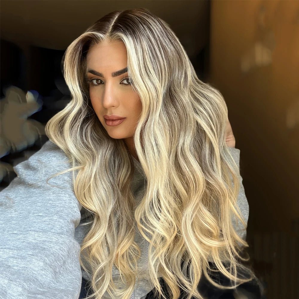 Virgin Brazillian Human Hair Full Lace Wigs - HairNjoy