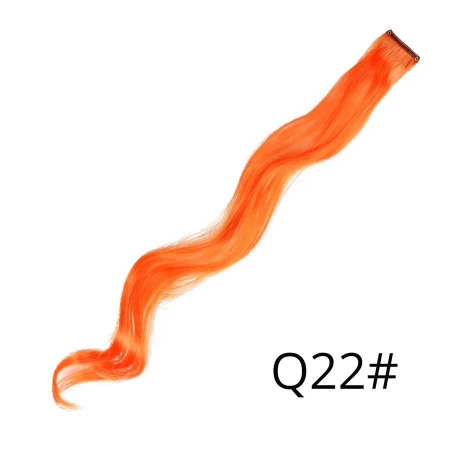 Wavy One Clip In Rainbow Hair Extension - HairNjoy