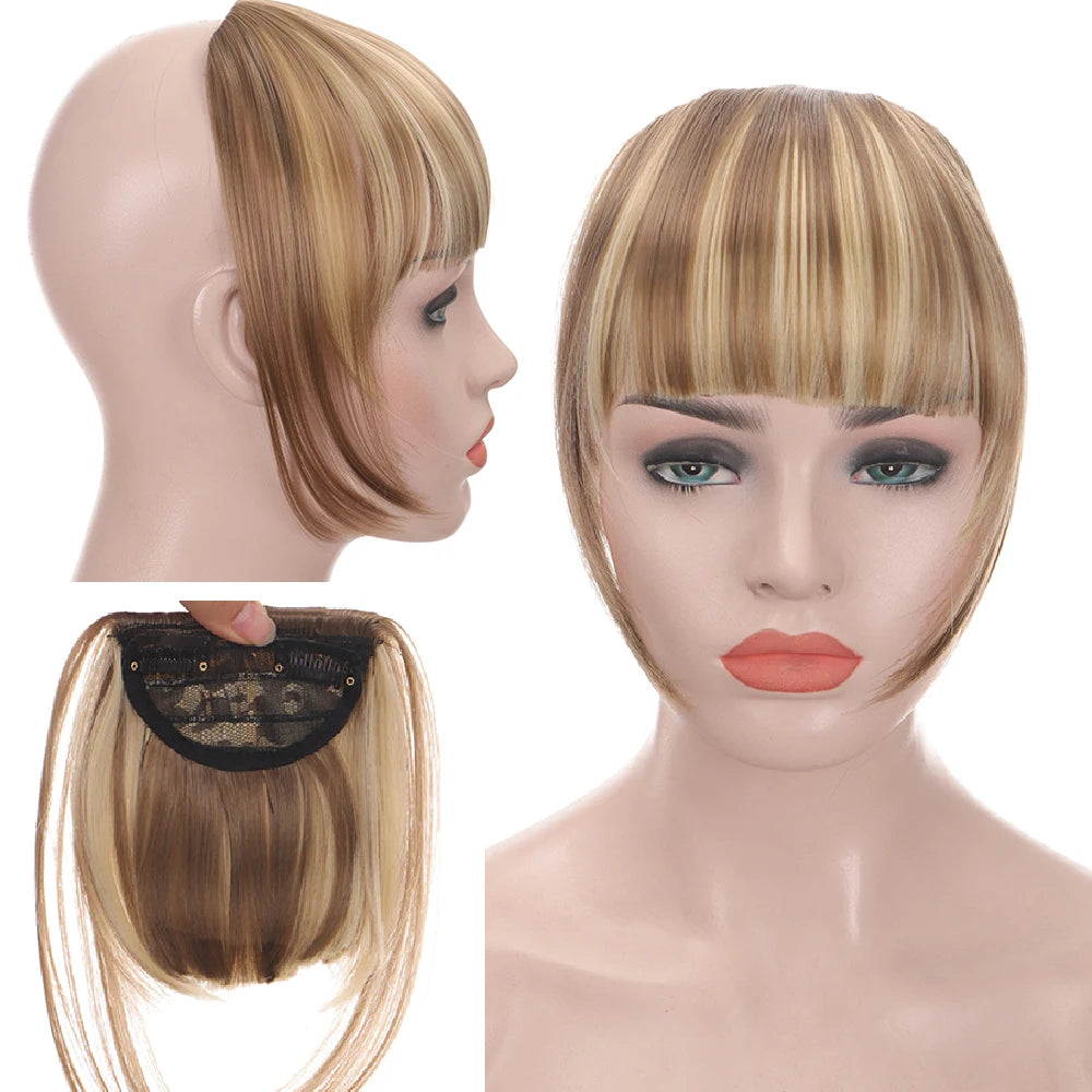 Clip - In Synthetic Air Bangs Hair Extension - HairNjoy