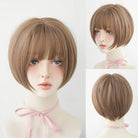 Flaxen Wavy Bob Wig - HairNjoy