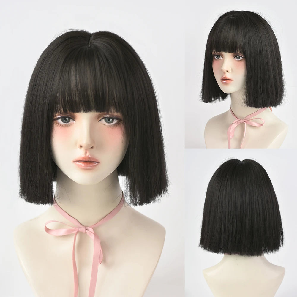 Flaxen Wavy Bob Wig - HairNjoy