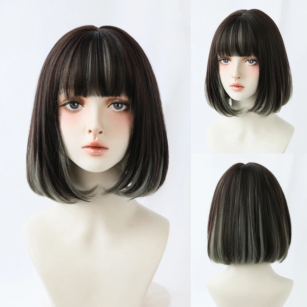 Flaxen Wavy Bob Wig - HairNjoy