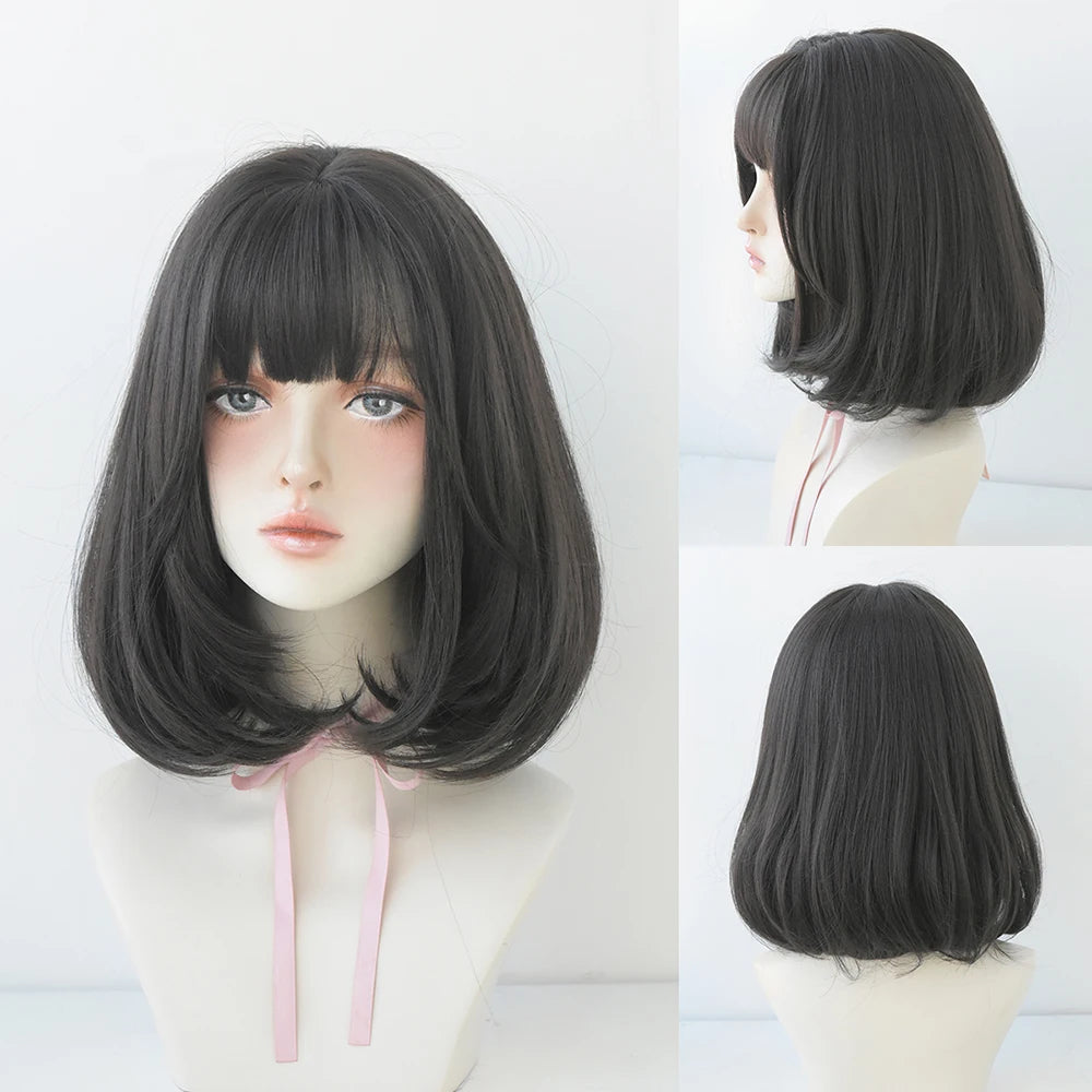 Flaxen Wavy Bob Wig - HairNjoy