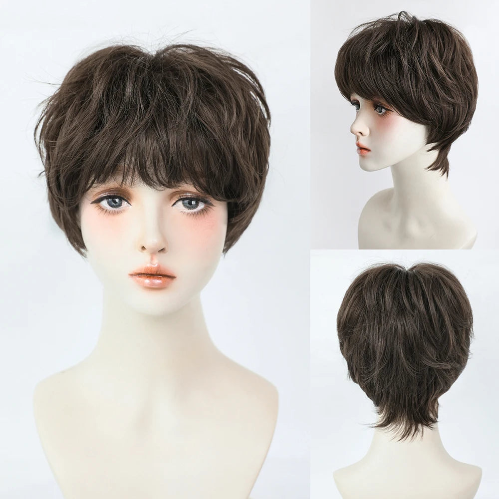 Flaxen Wavy Bob Wig - HairNjoy